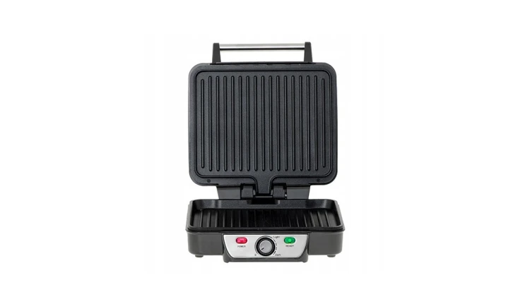 MOCNY ROZKŁADANY GRILL ELEKTRYCZNY 2500W PANINI