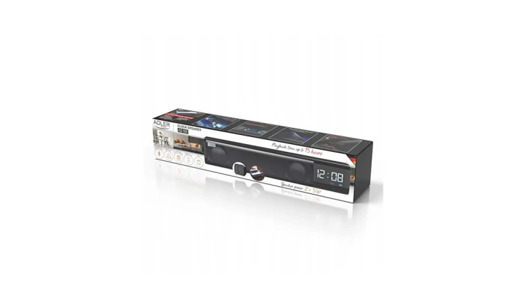 GŁOŚNIK RADIOBUDZIK ZEGAR BUDZIK Bluetooth/USB/AUX