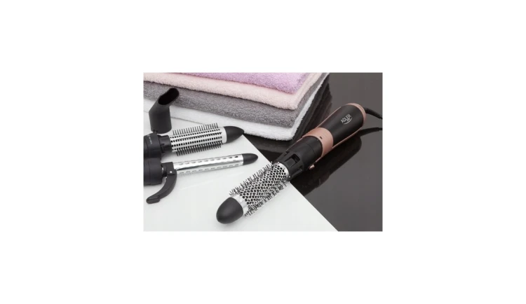 Lokówko-suszarka 1200W 6 Nasadek Etui Podróżne