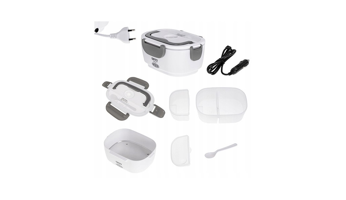 LUNCHBOX PODGRZEWANY Pojemnik śniadaniowy na żywność + łyżka