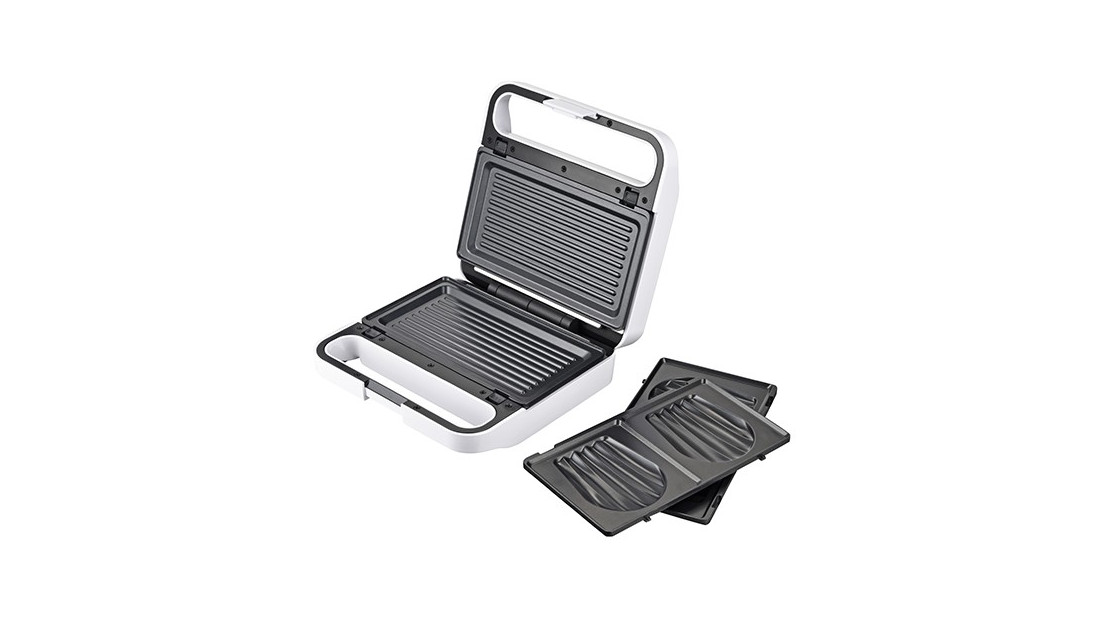 Opiekacz do kanapek tostów 2w1 1100W Toster Grill Elektryczny Adler