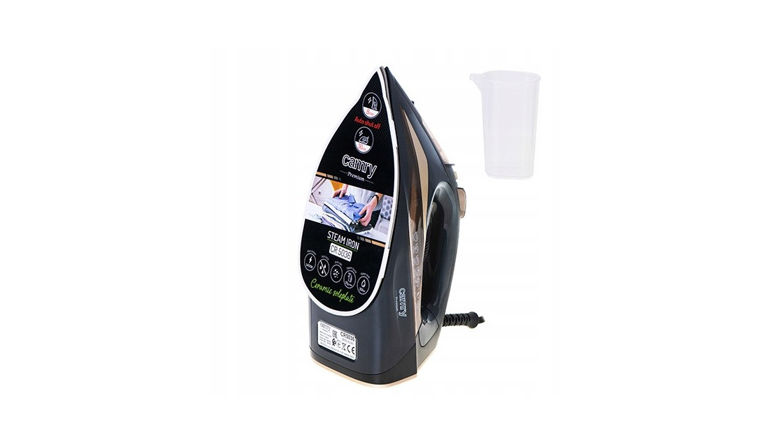 Żelazko Parowe 3400W ANTI-DRIP ANTI-CALC Strażak