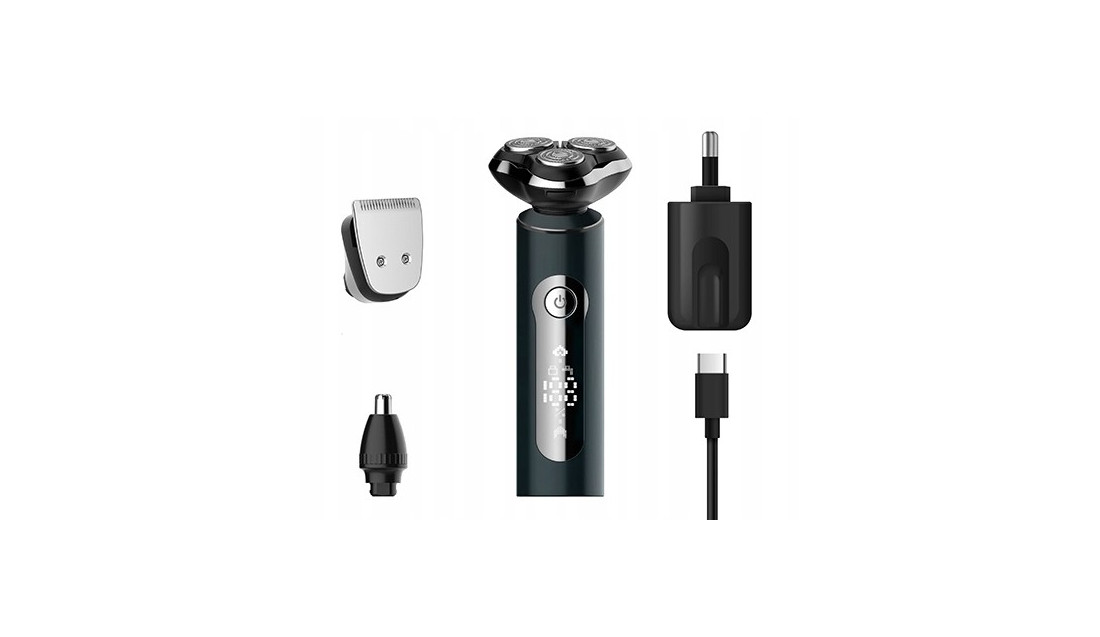 Golarka męska 3 w 1 - USB + Etui