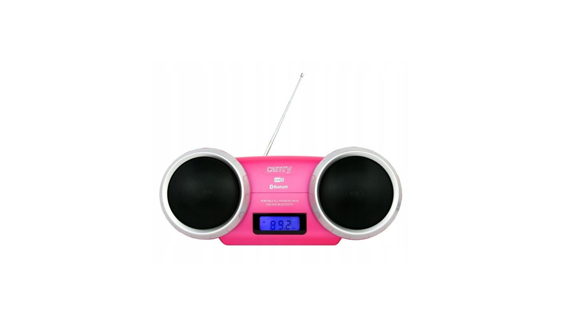 Radio z Bluetooth / USB Różowe Camry