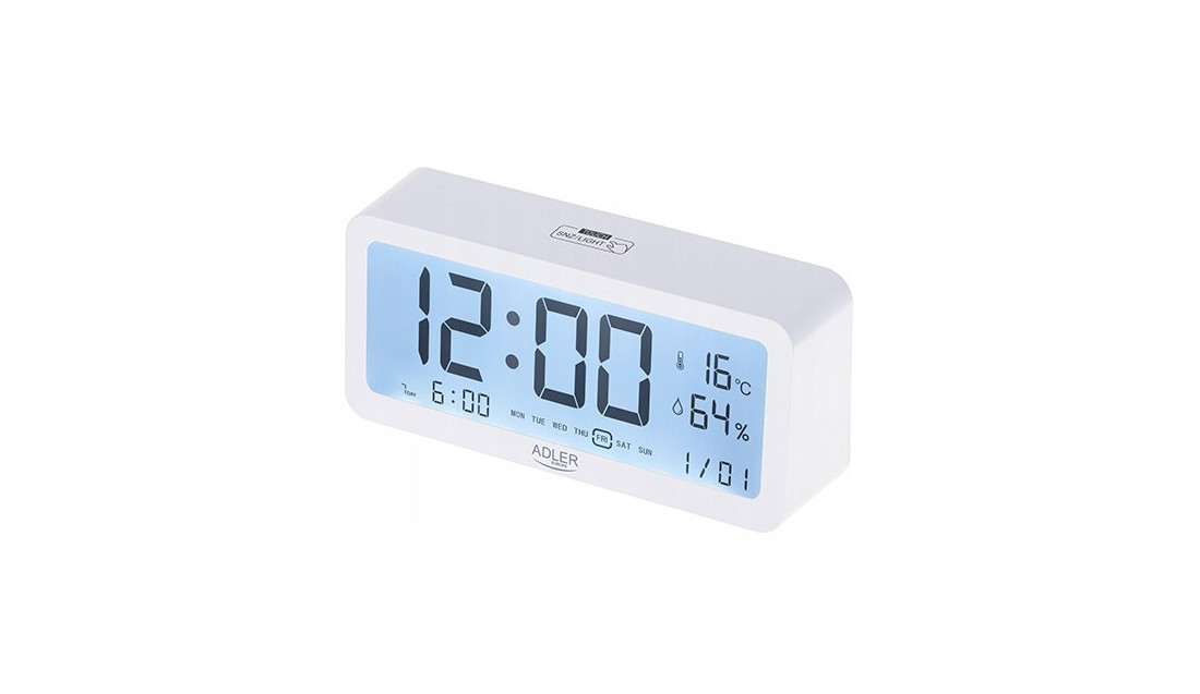 Adler Budzik AD 1195w Biały, Funkcja alarmu