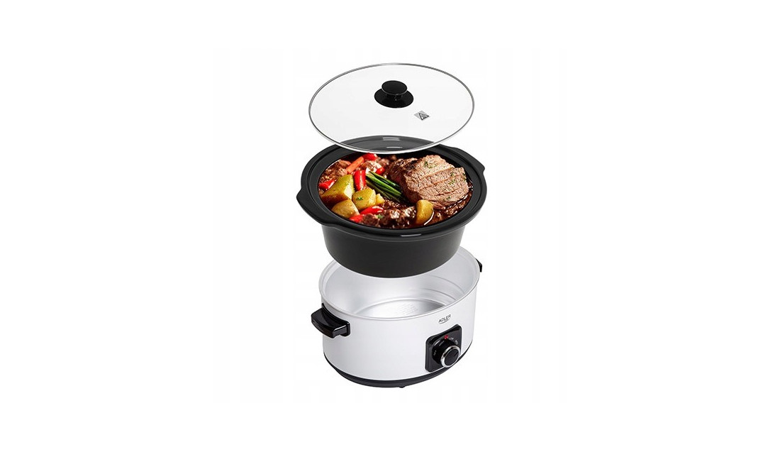 Wolnowar 5,8L Garnek ceramiczny 290W regulacja tmperatury