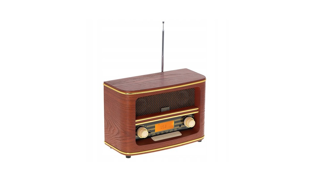 RADIO RETRO KUCHENNE BLUETOOTH PRZENOŚNE LCD ZEGAR ALARM