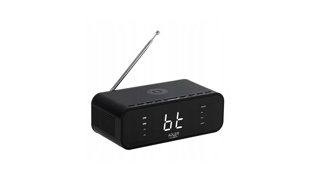RADIOBUDZIK ŁADOWARKA INDUKCYJNA BLUETOOTH FM AUX