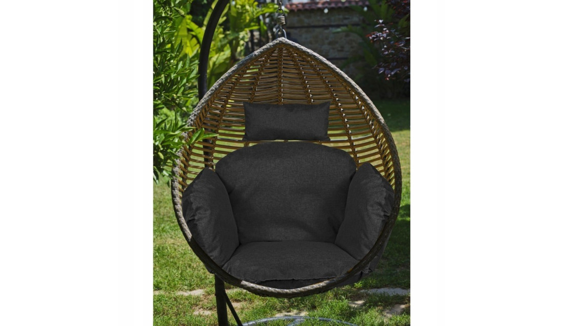 PODUSZKA NA HUŚTAWKĘ FOTEL WISZĄCY BOCIANIE GNIAZDO 112cm WODOODPORNA