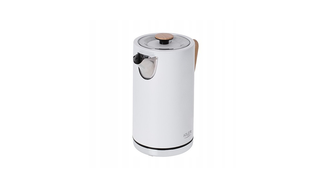 Czajnik elektryczny bezprzewodowy 1,7 L STRIX 2200W Adler AD1347 White