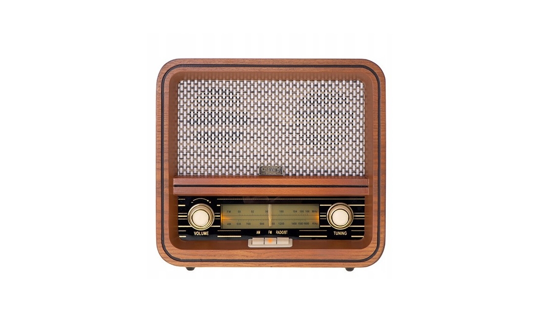 Radio Retro Drewniane Bluetooth/FM USB Camry