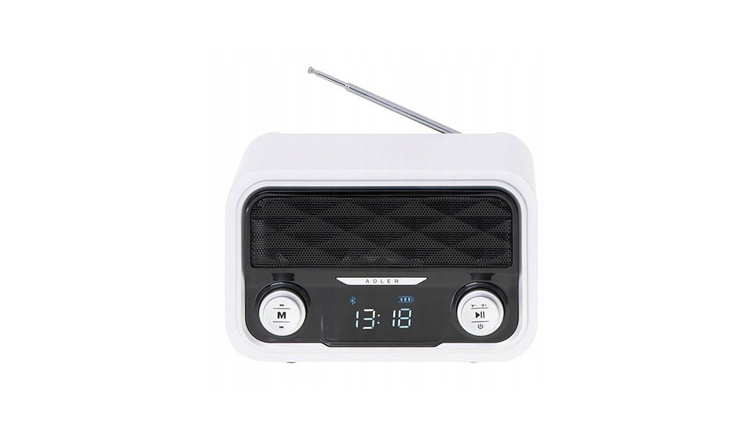 Radio Odtwarzacz BLUETOOTH/FM/SD/USB/MP3 Zegar