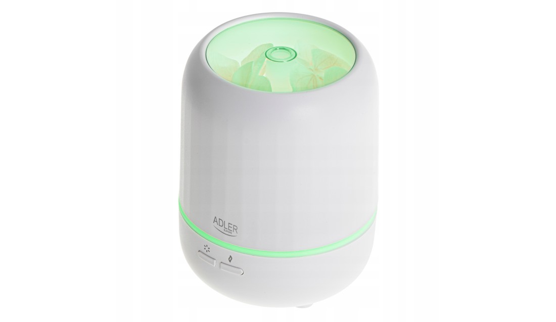 NAWILŻACZ ultradźwiękowy OCZYSZCZACZ Jonizator Adler 3W1 ZAPACHOWY USB