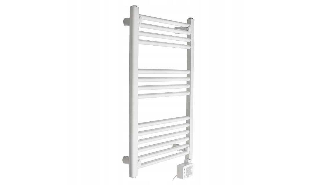 Grzejnik łazienkowy elektryczny Adler 600 W 50 x 90 mm biały DRABINKA