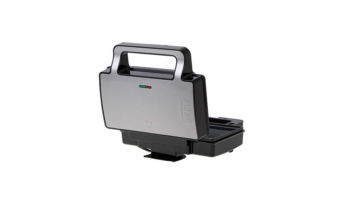 Opiekacz Grill Kontaktowy 2w1 do kanapek tostów 1400W Panini Toster Adler