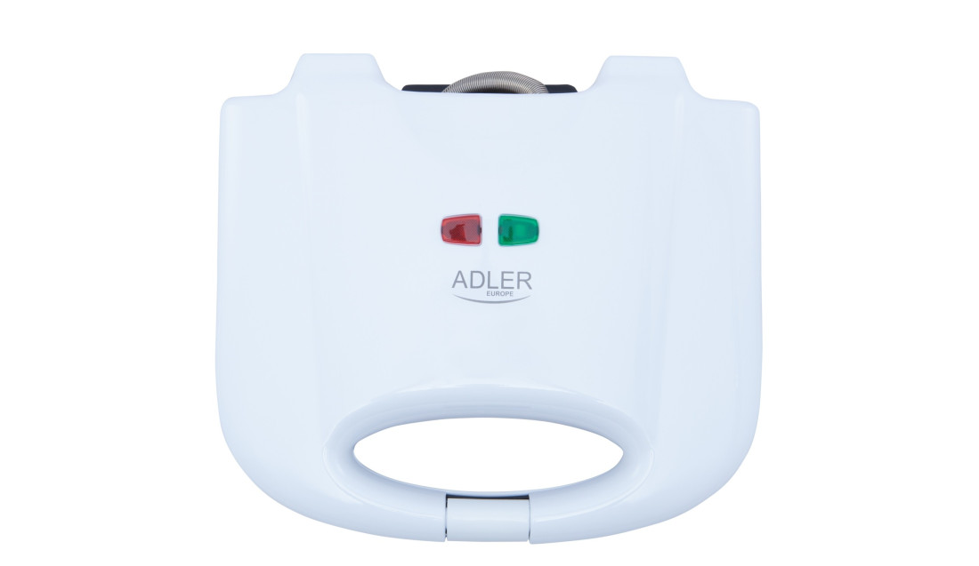 Gofrownica Adler 2 Gofry Solidna Biała 700W