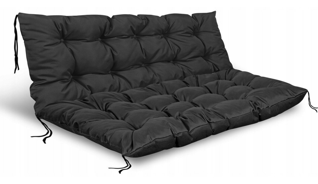PODUSZKA NA ŁAWKĘ OGRODOWĄ HUŚTAWKĘ LEŻAK TARAS FOTEL 120x80cm WODOODPORNA