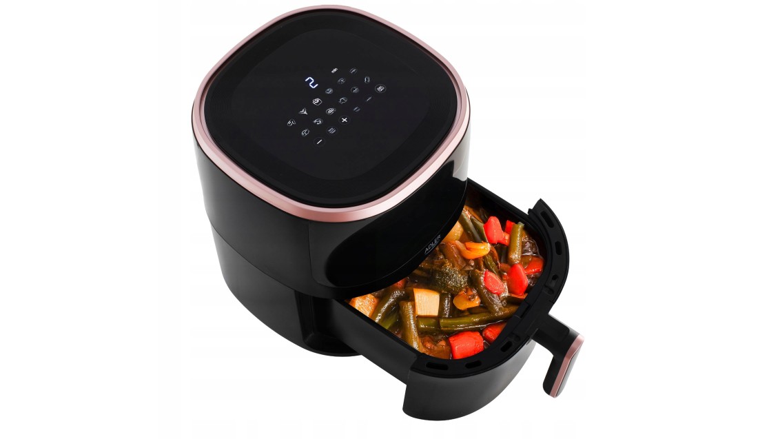FRYTKOWNICA BEZTŁUSZCZOWA AirFryer 12 PROGRAMÓW 5L | WYŚWIETLACZ LED ADLER