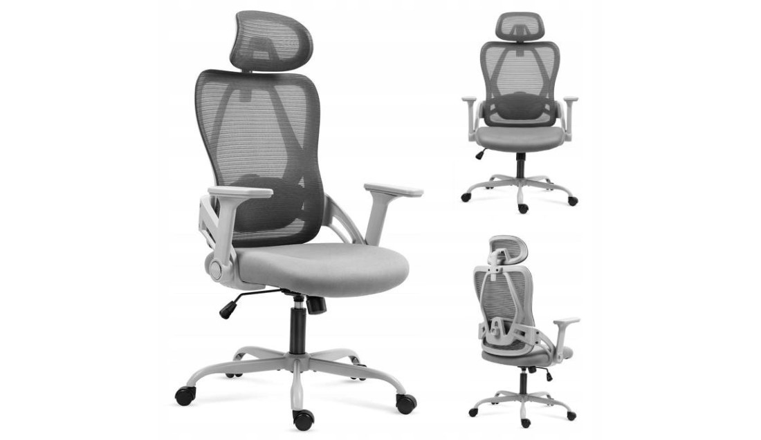 ERGONOMICZNY FOTEL BIUROWY Softflex REGULOWANY Obrotowy Markadler