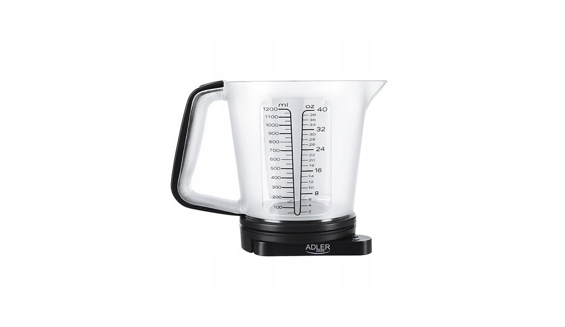 WAGA KUCHENNA Z KUBKIEM UDŹWIG 5KG ADLER AD3178