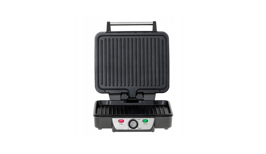 MOCNY ROZKŁADANY GRILL ELEKTRYCZNY 2500W PANINI